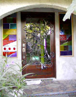 Front Door Iron Work