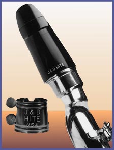 J & D Hite bass clarinet mouthpiece